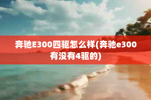 奔驰E300四驱怎么样(奔驰e300有没有4驱的)