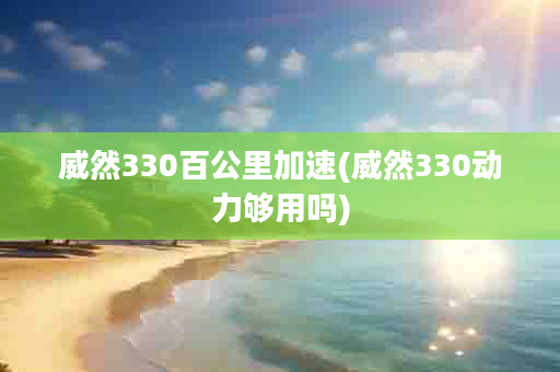 威然330百公里加速(威然330动力够用吗)