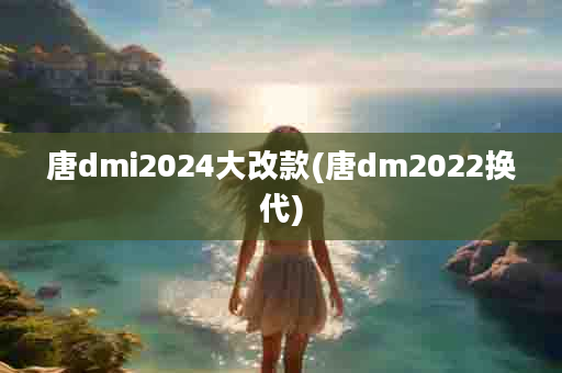 唐dmi2024大改款(唐dm2022换代)